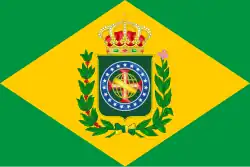 Flag of the independent Kingdom of Brazil (18 September – 1 December 1822)