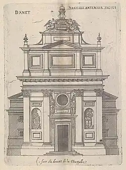 Chapel entrance façade