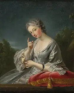 Jeanne Agnès Berthelot de Pléneuf, marquise de Prie, 18th century (Unidentified location).
