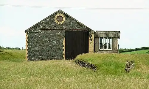 Former Ballynoe station near Downpatrick