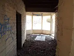 Inside the Fort Yuma Southern Pacific Railroad Station ticket office
