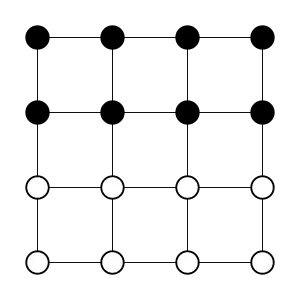 Four-field kono (네밭고누)