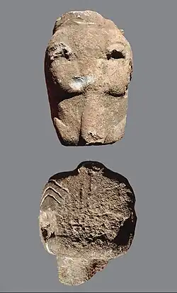 Fragment of sculpture depicting the head of a leopard from Ayanlar Höyük