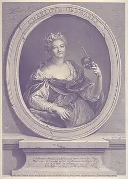 Charlotte Desmares, after Charles-Antoine Coypel, 1733