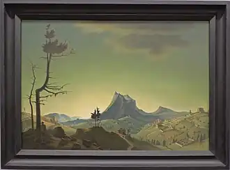 "Evening Landscape" (1933)