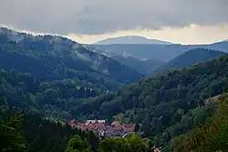 Gießübel from above