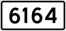 County Road 6164 shield