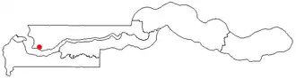 Location of Lamin in the Gambia