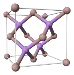 Samples of gallium arsenide