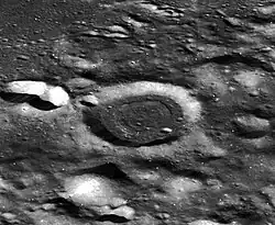 Lunar Orbiter 3 image of Gambart J