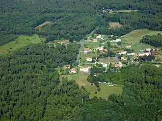An aerial view of Gassian