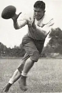A picture of Gaylon Smith while he was at Rhodes College in 1936