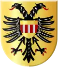 Coat of arms of the immediate lordship of Gemen, mediatized in 1806.