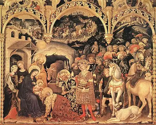 1423: Gentile, Adoration of the Magi