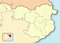 Forallac is located in Province of Girona