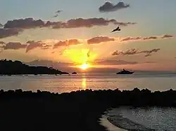 Giardini Naxos, a popular resort in the province of Messina