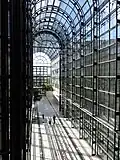 Glass and steel arcade (Scandinavian Center)