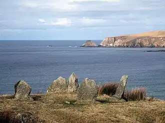 Glengad stone circle, Kilcommon, Erris