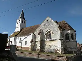 The church in Goincourt