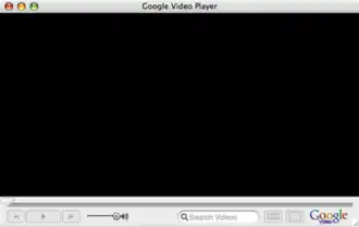 Google Video Player main window