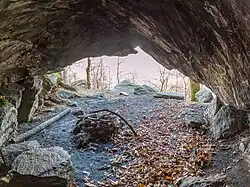 Gustav "Gusto" Gräser's Cave near Losone, Ascona. At the beginning of the 20th century, the rock grotto was the temporary residence of the German-Austrian artist and dropout Gusto Gräser, which is why it is still called Gräser Cave today. Allegedly, Hermann Hesse also lived there for a while in his younger years