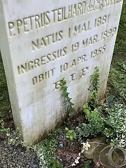 Teilhard's Grave