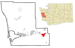 Location of Malone-Porter, Washington