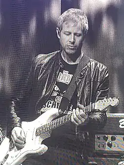 Greg Suran with the B-52s at Boston Pops on June 14, 2017