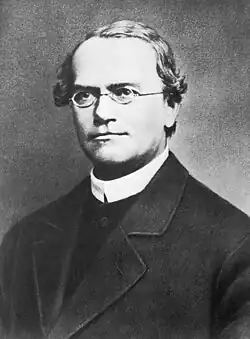 Image 34Gregor Mendel, "father of modern genetics" (from History of biology)