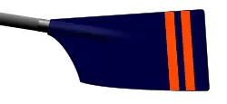 Image showing the rowing club's blade colours