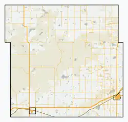 Tompkins is located in Gull Lake No. 139
