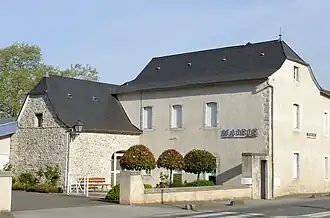 The town hall of Gurmençon