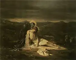 Pietà (1854), 75 x 96 cm., private collection