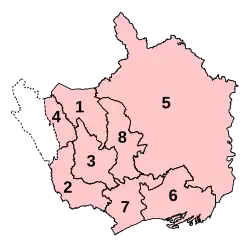 Parliamentary constituencies in Gwent