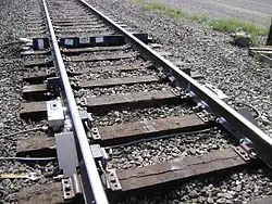 Image 61A dragging equipment unit with hot bearing detector (from Rail transport)