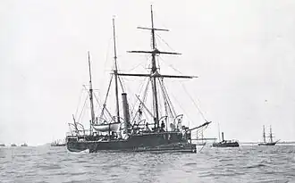river gunboat HMS Spey of 1876