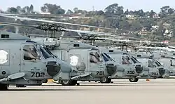 HSL-47 ready to flyoff from home to support Abraham Lincoln Strike Group operations