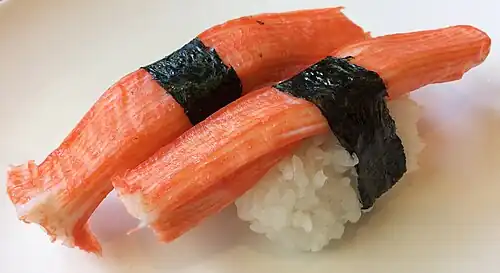 As sushi