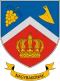 Coat of arms of Nagybakónak