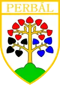 Coat of arms of Perbál Perwall