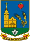 Coat of arms of Tomajmonostora