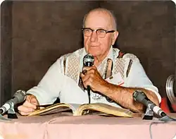 H. Warner Munn in 1978. Photo by Will Hart.