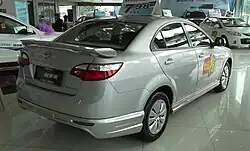 Haima Family II facelift sedan rear