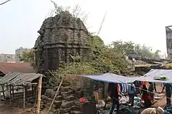 Maynapur, Hakanda temple, plain, laterite built in 18th century.