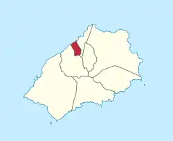 Location of Half Tree Hollow