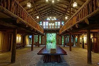 Inside the Hall of Giants.