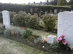 Graves of Royal Marines Bandsmen killed by the IRA in 1989