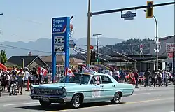 Hats Off Day parade at the Heights