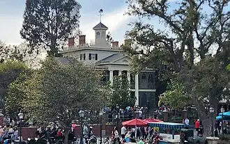 New Orleans Square (the Haunted Mansion)