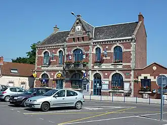 The town hall in Haveluy